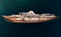 Day in Photos: Abandoned Cruise Ship, Beirut Explosion Anniversary, Storm Floris Threatens UK