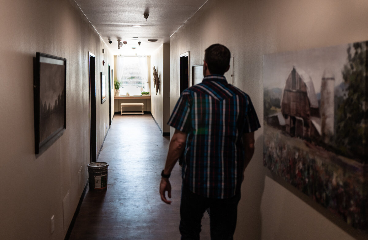 A dorm area at the Orange County Rescue Mission's Double R Ranch facility in Silverado Canyon, Calif., on July 23, 2025. (John Fredricks/The Epoch Times)