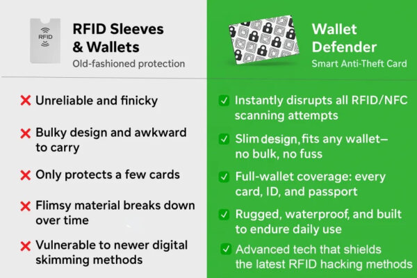 Wallet Defender Stops Hackers from Stealing Your Bank Account & ID.