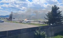 Plane Crashes Into Parked Aircraft While Landing at Montana Airport, Sparking Fire