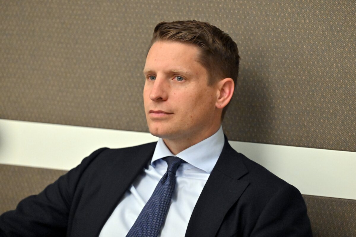 MP Andrew Hastie at a Coalition joint party room meeting at Parliament House in Canberra, Australia, on July 21, 2025. (AAP Image/Mick Tsikas)