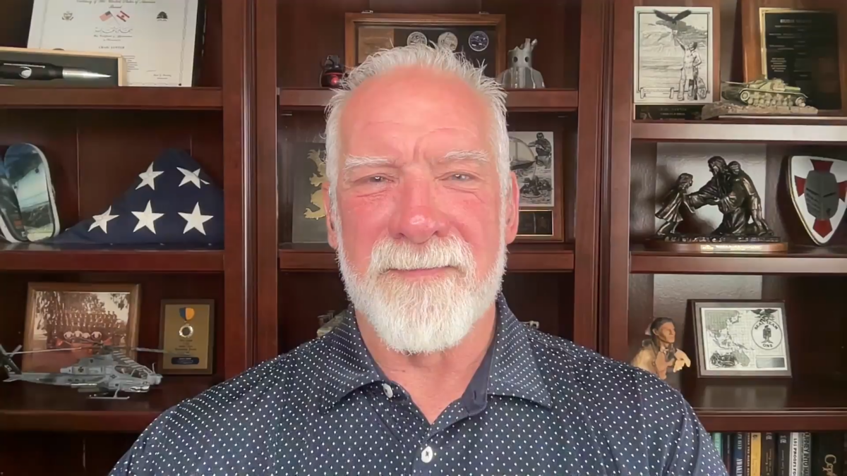 Former Navy SEAL and founder of Veterans for Child Rescue Craig Sawyer. (The Epoch Times)