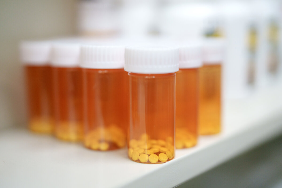 Medications at a pharmacy in Los Angeles on May 12, 2025. (Eric Thayer/Getty Images)