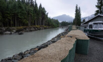 New River Barriers Prevented Severe Flood Damage From Glacial Outburst in Alaska, Officials Say