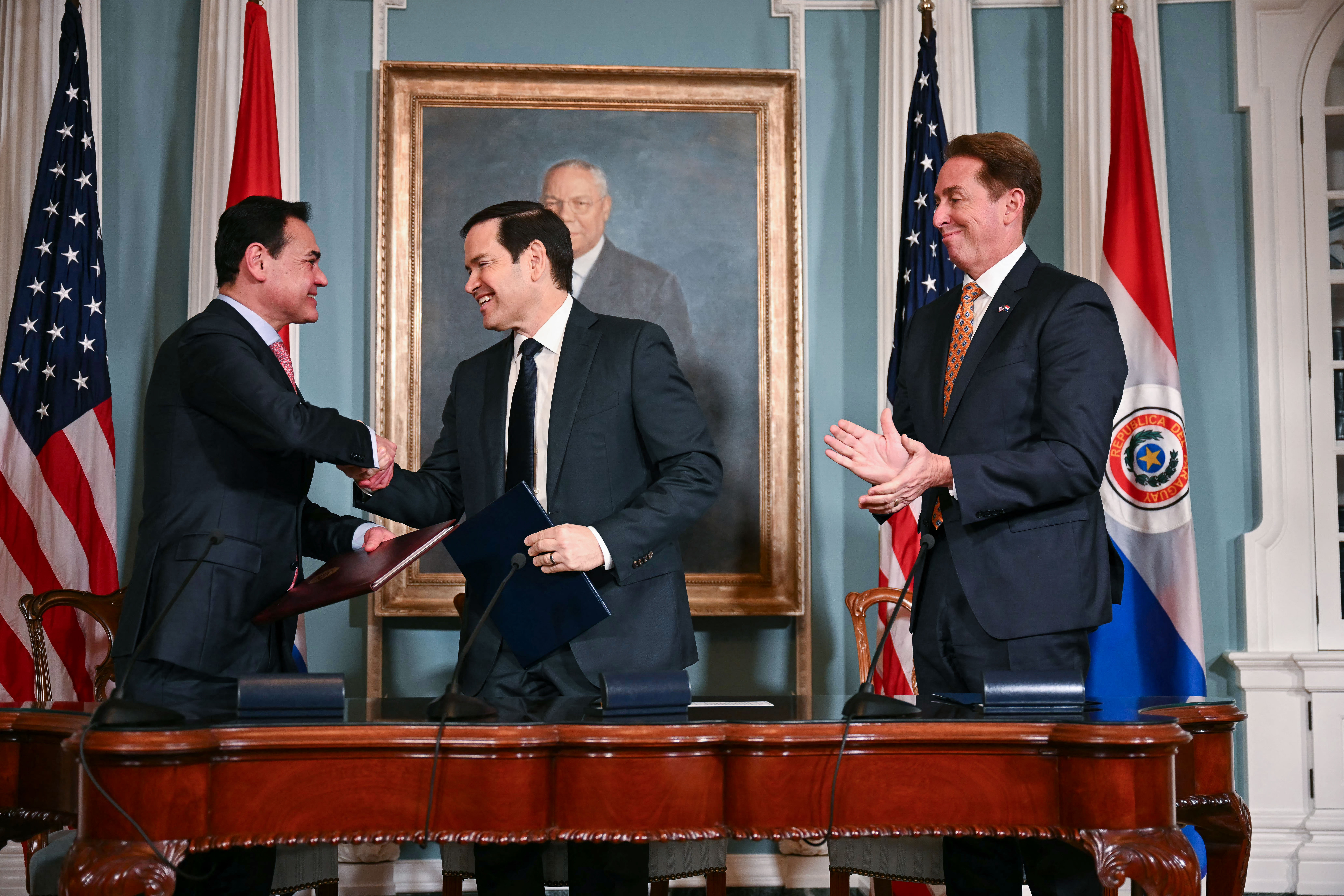 Rubio Participates in Signing Ceremony With Paraguayan Foreign Minister Rubén Ramírez Lezcano