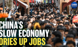 China’s Sluggish Economy: 1 in 5 Youth Jobless — Likely More