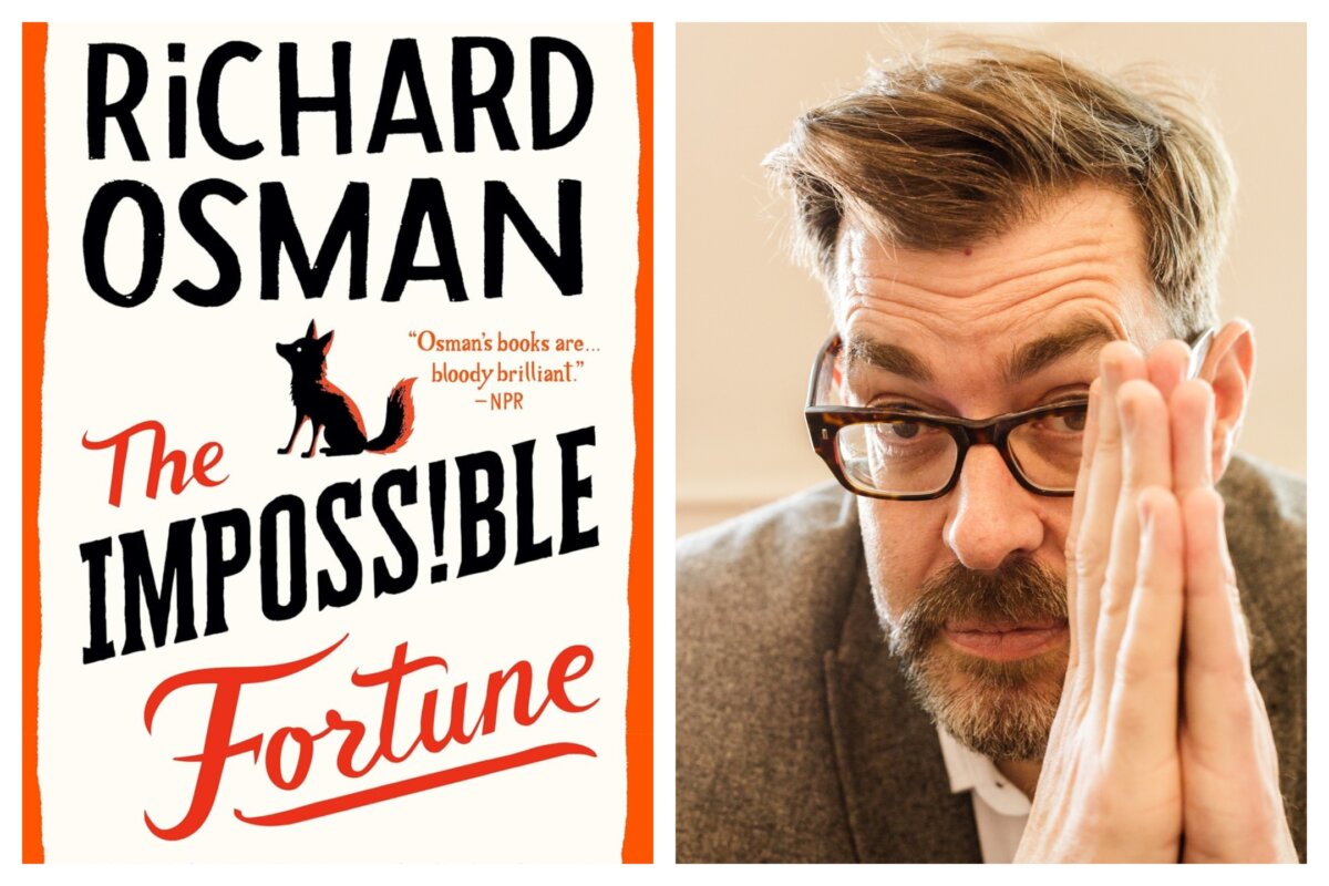 The upcoming release in "The Thursday Murder Club" series by Richard Osman, pictured in 2022. (Conor O'Leary)