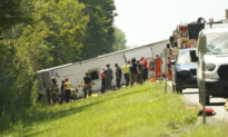 New York Tour Bus Crash on Interstate Highway Leaves 5 Passengers Dead and Many Others Injured