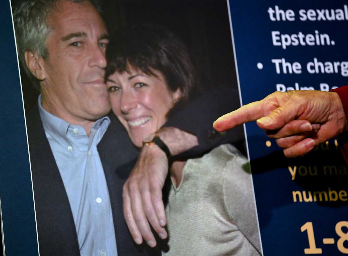 Then-acting U.S. Attorney for the Southern District of New York, Audrey Strauss, announces charges against Ghislaine Maxwell during a press conference in New York City on July 2, 2020. (Johannes Eisele/AFP via Getty Images)