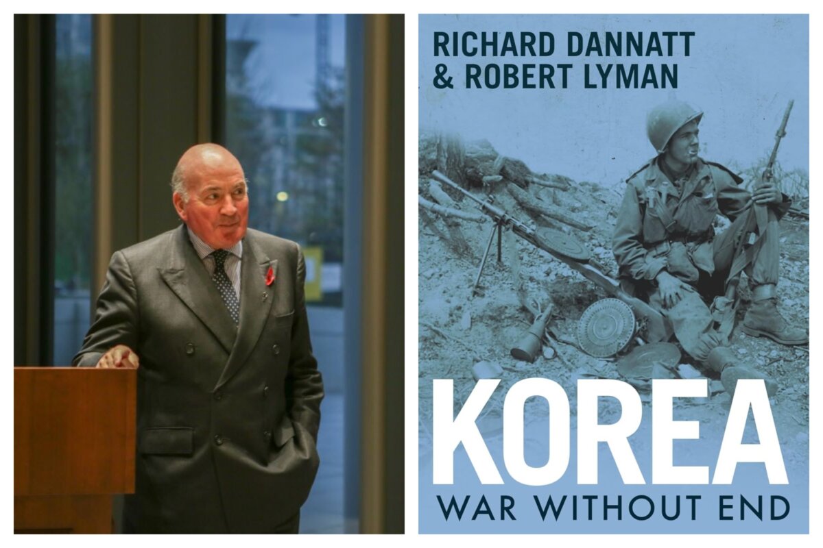 Richard Dannatt, one of the co-authors of the book "Korea: War Without End," goes into details of The Forgotten War. (Public Domain)