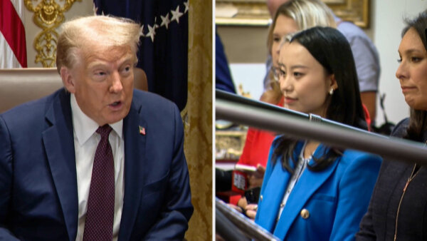 Trump Asks NTD White House Correspondent to Share Her DC Mugging Story at Cabinet Meeting
