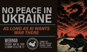 CPDC Webinar on China’s Role in Russia’s War on Ukraine