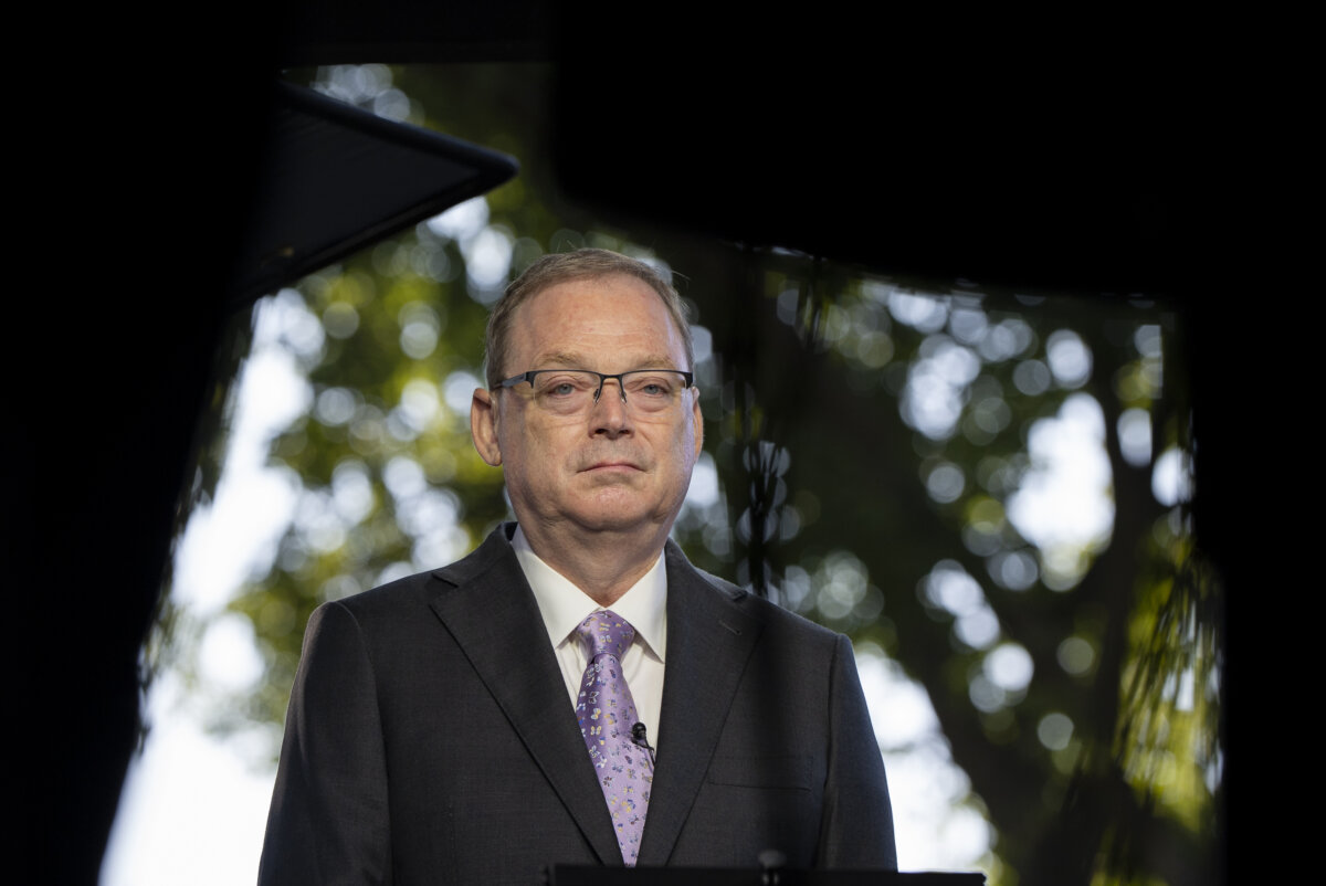Director of the White House National Economic Council Kevin Hassett at the White House, Aug. 4, 2025, in Washington, D.C. (AP Photo/Alex Brandon)