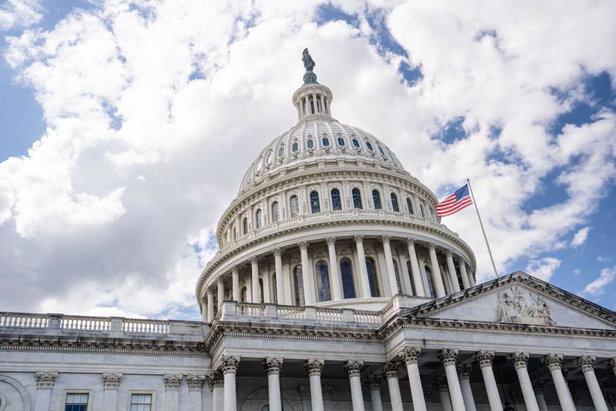The U.S. Capitol building in Washington on Sept. 2, 2025. (Madalina Kilroy/The Epoch Times)