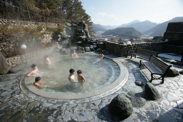 Spa Meditation at Suanbo Hot Springs.