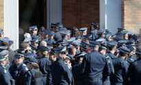 Sea of Blue as Fallen Police Officer Farewelled, Manhunt for Alleged Killer Intensifies