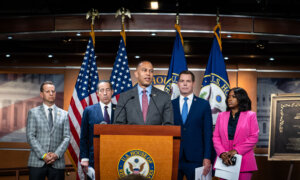 Democratic Leader Hakeem Jeffries and House Democrats Hold Press Event