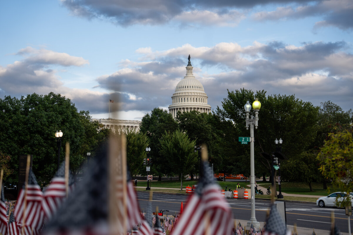 The U.S. Capitol building in Washington on Sept. 9, 2025. (Madalina Kilroy/The Epoch Times)