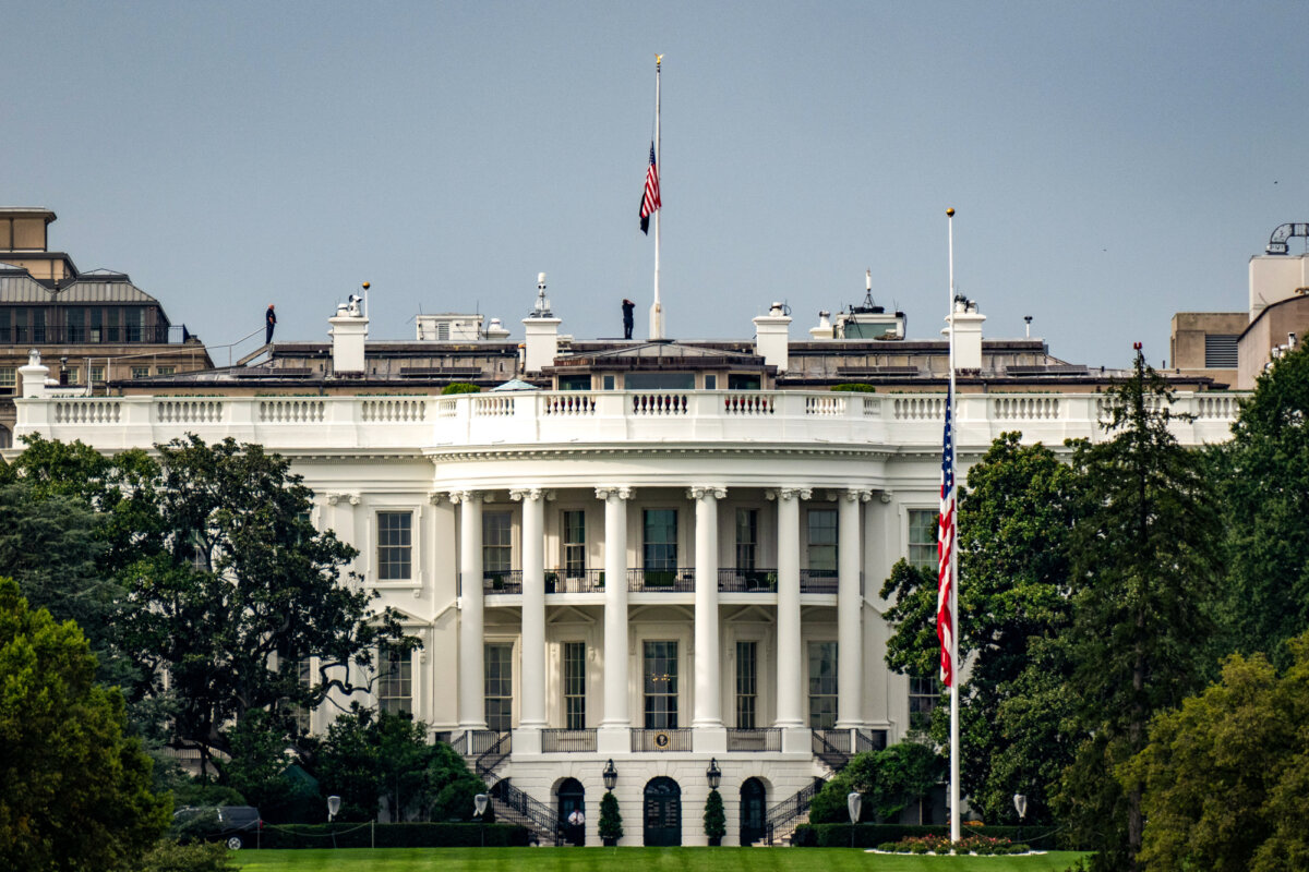 The White House in Washington, DC, on Sept. 10, 2025. (Kent Nishimura/Getty Images)