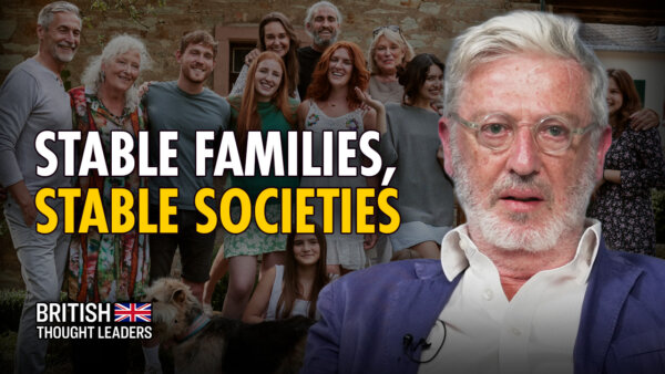 We Need to Prioritize Stable Families to Improve Our Society: Richard J. Morrissey