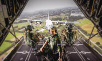 Day in Photos: Airborne Exercise in Netherlands, Protests in France, and Spider Monkeys