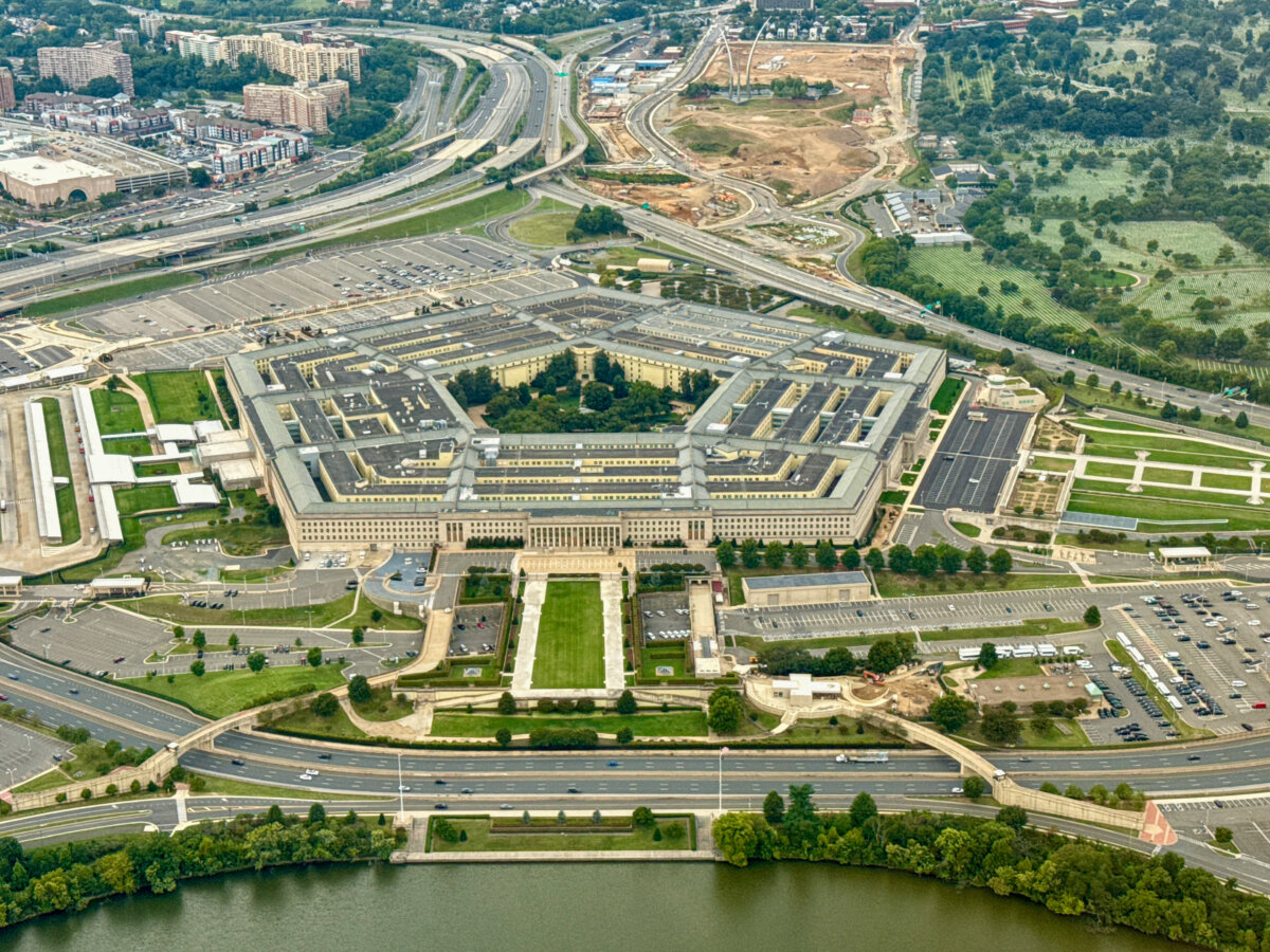 The Pentagon in Arlington, Va., on Sept. 20, 2025. (Daniel Slim/AFP via Getty Images)