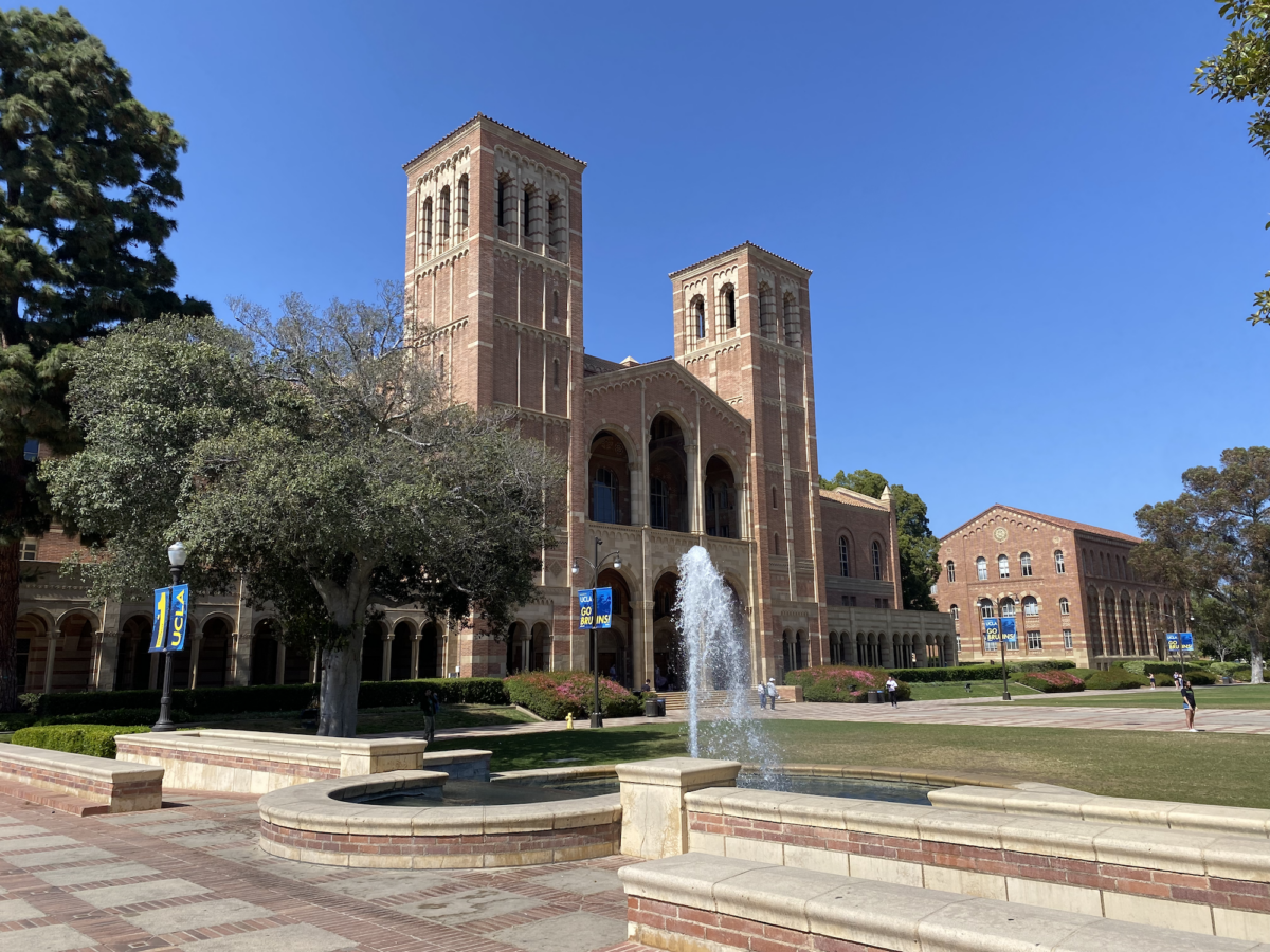 Royce Hall on the campus of University of California–Los Angeles (UCLA) in Los Angeles, Calif., on June 22, 2025. (Joyce Kuo/The Epoch Times)