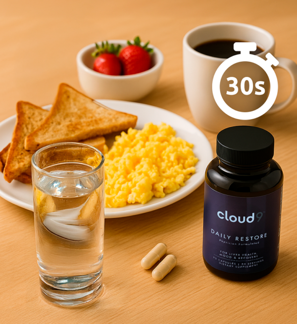 Cloud9 Daily Restore is the first complete liver protection system.
