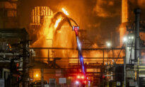 Day in Photos: Chevron Refinery on Fire, Government Shutdown, and ‘The Stars’ Installation