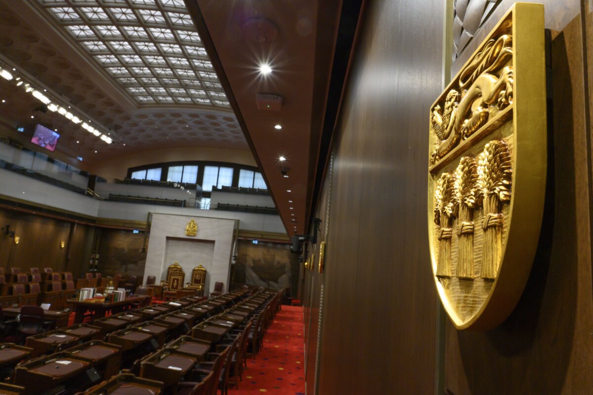 The Senate of Canada chamber in Ottawa in a file photo. (The Canadian Press/Sean Kilpatrick)