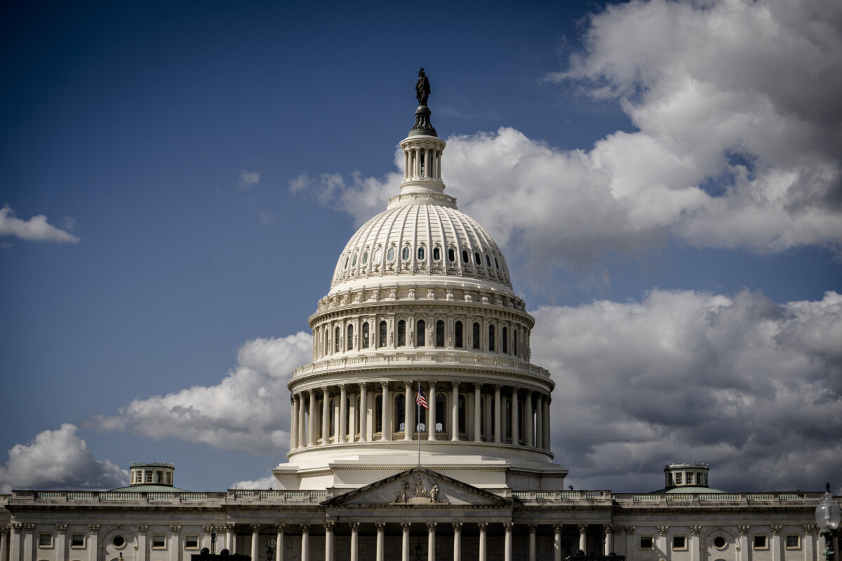 The U.S. Capitol Building in Washington on Oct. 2, 2025. (Madalina Kilroy/The Epoch Times)