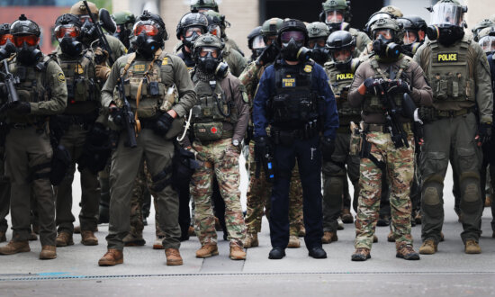 DOJ Sues New Jersey Over Mask Ban for Law Enforcement