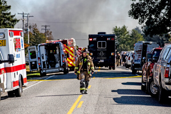 America in Photos: Shooting and Fire in Grand Blanc, UN General Assembly, and Protests in Portland