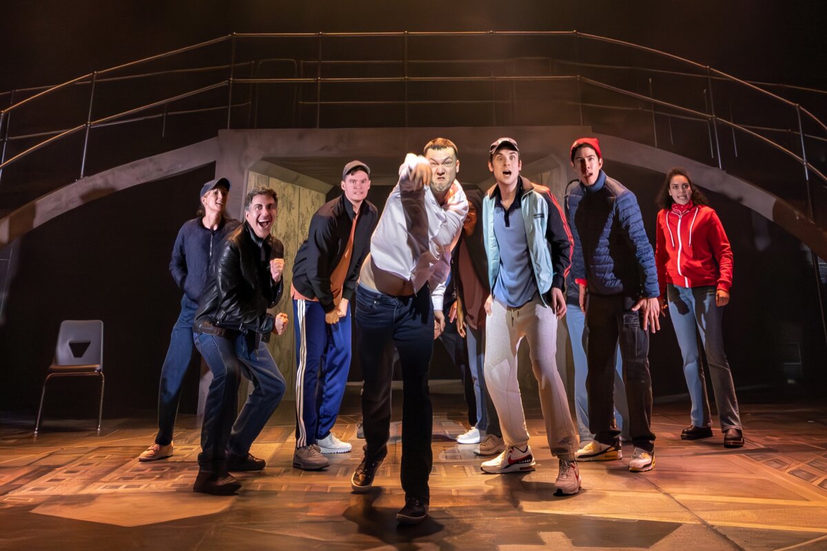 The cast of "Punch." (Matthew Murphy)