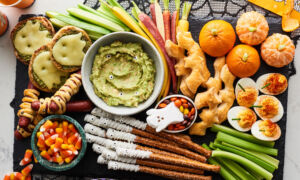 Here’s How to Make a Fun, Festive Halloween Snack Board