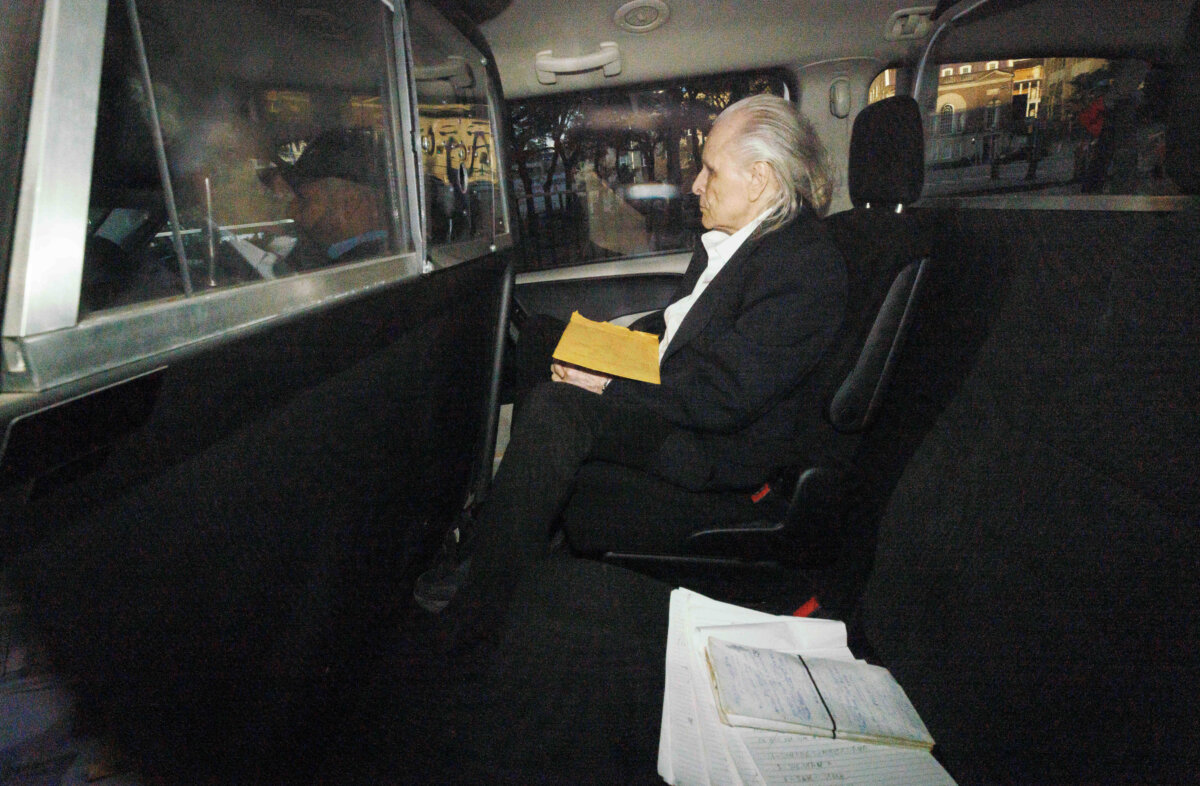 Former fashion mogul Peter Nygard arrives at a courthouse in Toronto on Tuesday, Oct.3, 2023. Nygard has requested bail as he appeals his sexual assault convictions in Toronto and the prison sentence he received last month.THE CANADIAN PRESS/Cole Burston