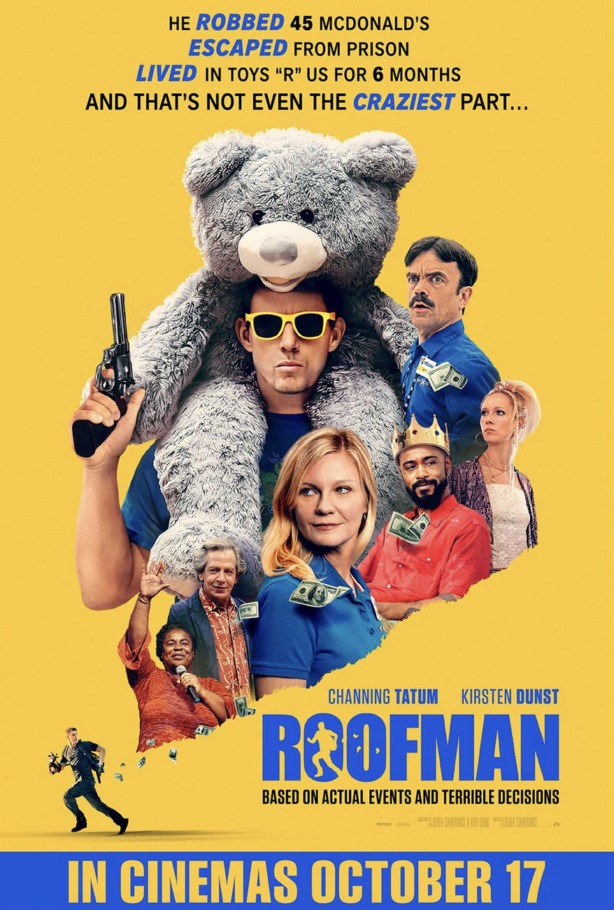 Promotional poster for "Roofman." (Paramount Pictures)