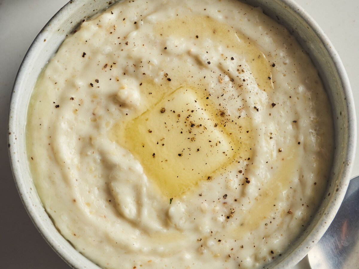 Make the easiest-ever smooth and creamy stone-ground grits in the Instant Pot. (Joe Lingeman/TCA)