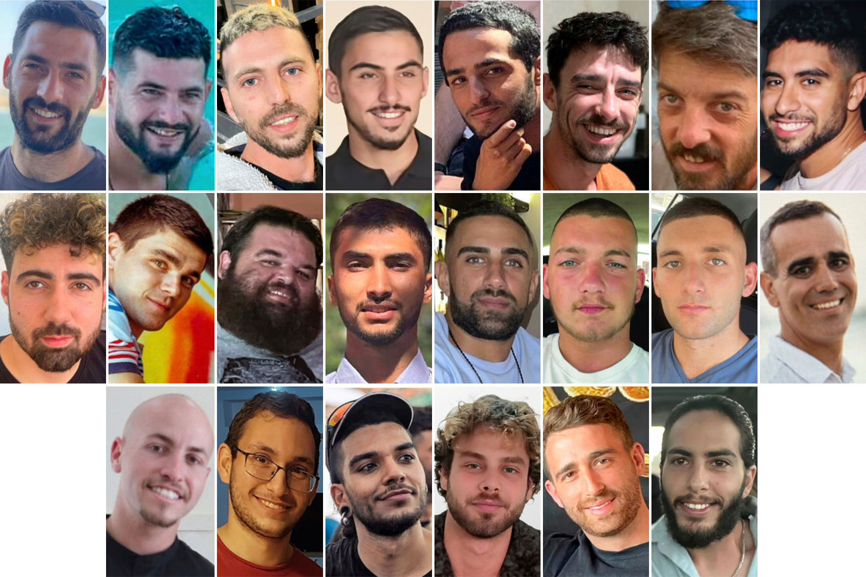The 20 Israeli Hostages Released Under Trump’s Gaza Peace Deal