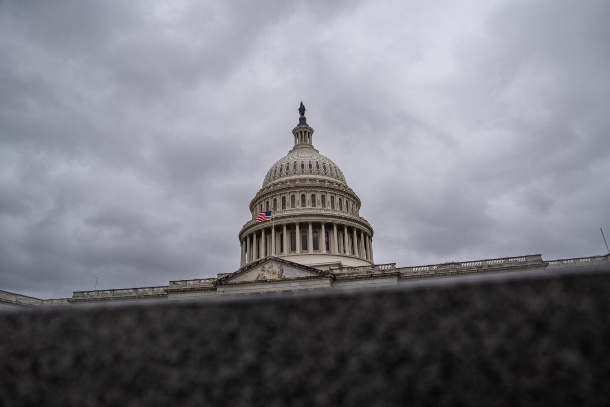 The U.S. Capitol on Oct. 13, 2025. (Madalina Kilroy/The Epoch Times)