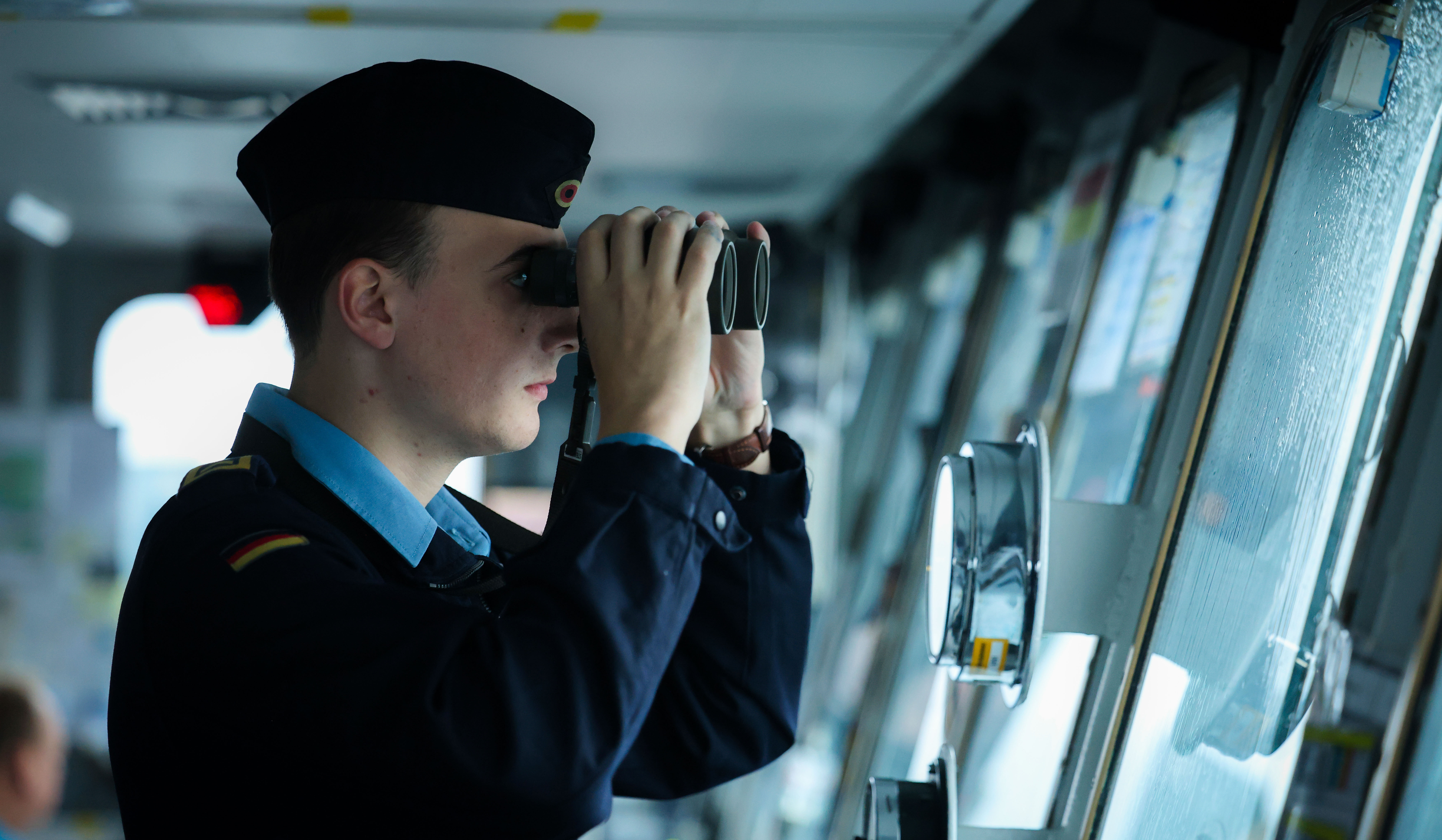 Day in Photos: North Sea Exercise, Explosion in Ecuador, and Protests in Tunisia