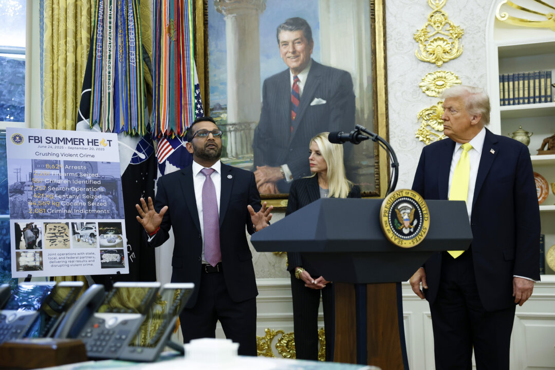 Trump, Patel Announce Record Violent Crime Arrests in Past 7 Months