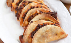 Crispy Oven Chorizo and Potato Tacos Are Social Media Darlings