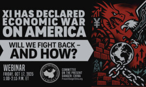 CPDC Webinar on China’s Economic Warfare Against the United States
