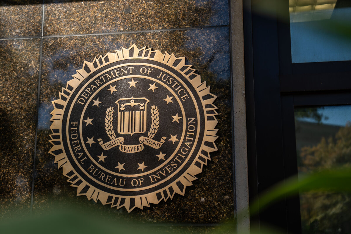 The FBI in Washington on Oct. 21, 2025. (Madalina Kilroy/The Epoch Times)
