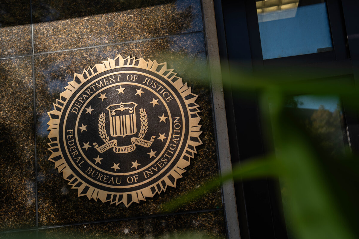 The FBI in Washington on Oct. 21, 2025. (Madalina Kilroy/The Epoch Times)