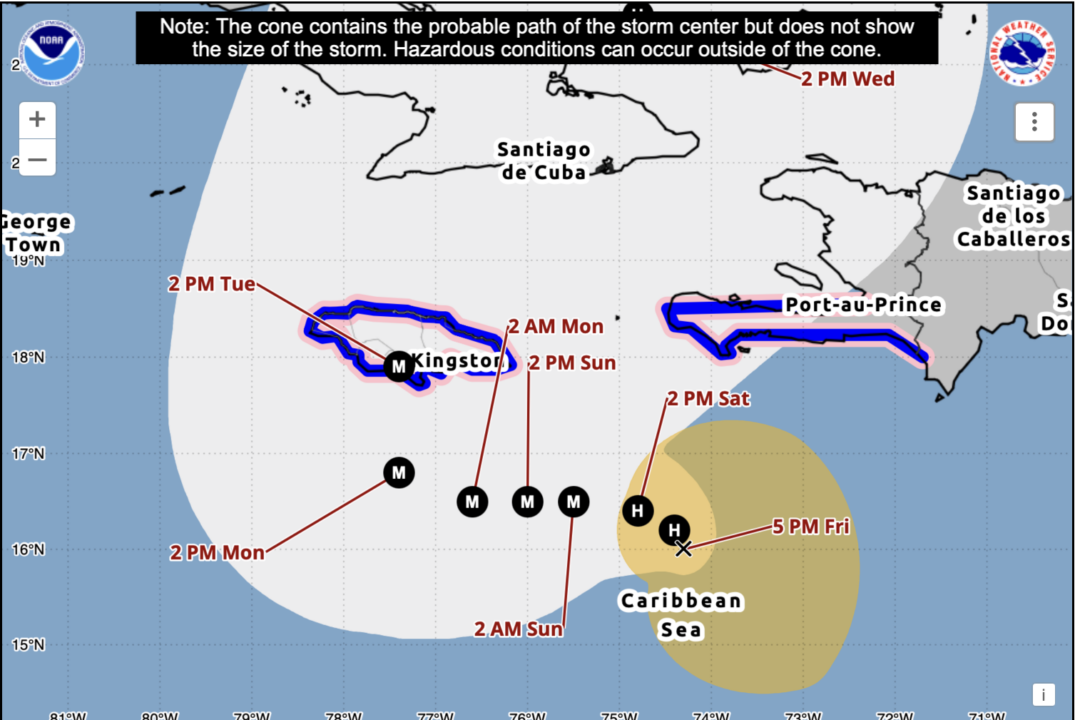 Melissa to Hit Jamaica as Category 4 Hurricane Next Week, Could Become Category 5