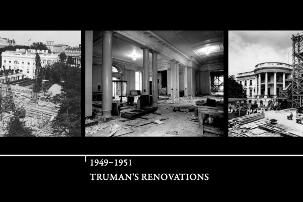 Major White House Renovations Through the Years