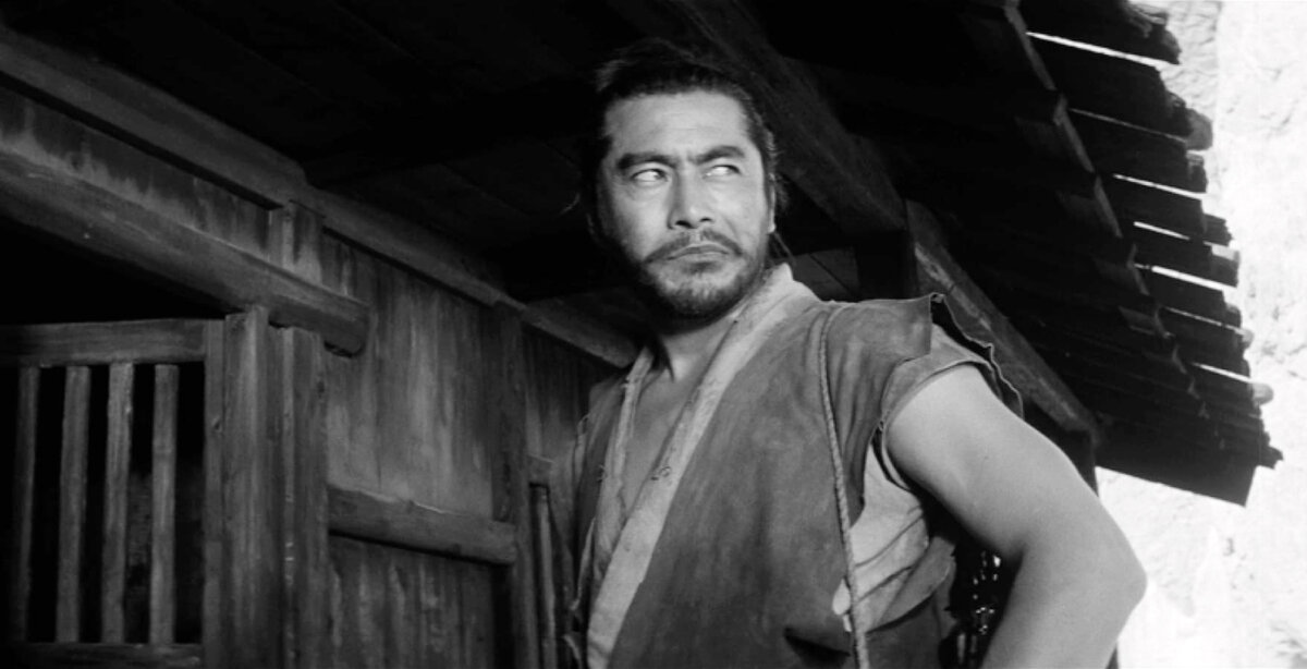 Gen. Rokurota Makabe (Toshiro Mifune), in “The Hidden Fortress.” (Toho)