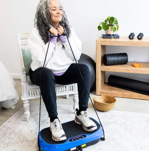 LifePro’s Vibration Therapy Plate relieves pain, helps you lose weight, and rebuild strength, and so much more – in just 10 minutes a day!